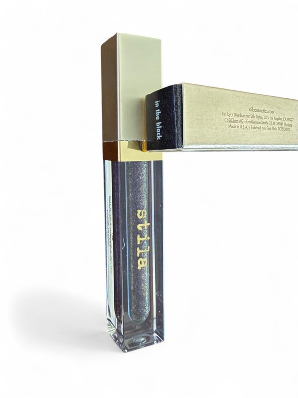 Stila - In The Black lip gloss- NIB